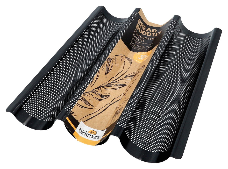 Birkmann Bread Buddies Baguette Pan (3 Baguette) - Bear Country Kitchen