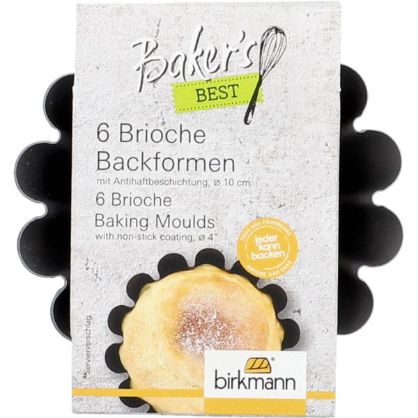 Birkmann Baker's Best Brioche Moulds Set Of 6 - Bear Country Kitchen