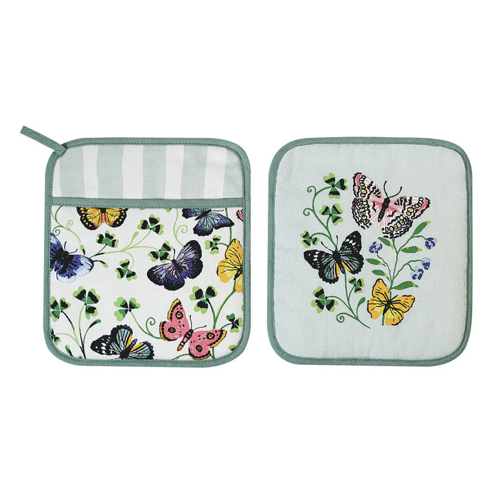 Ulster Weavers Pot Holder - Butterfly Grove - Bear Country Kitchen