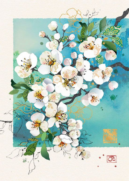 Bug Art Card White Blossom - Bear Country Kitchen