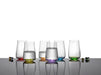 Bohemia Crystal Rainbow Fresh Tumbler Set Of 6 Assorted - Bear Country Kitchen