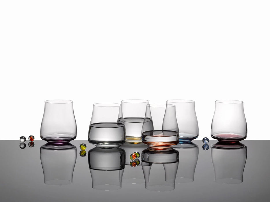 Bohemia Crystal Rainbow Fresh  Old Fashioned Set Of 6 Assorted - Bear Country Kitchen