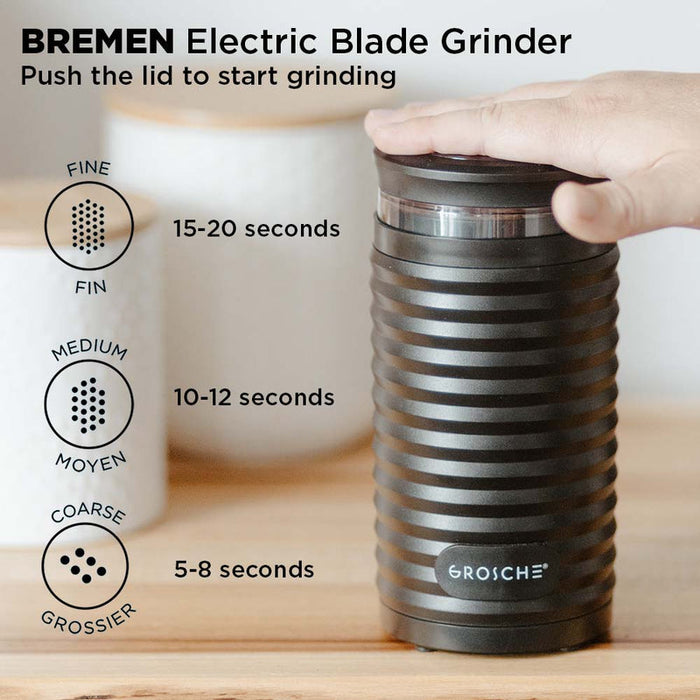 Grosche Electrical  Coffee Grinder Bremen - Bear Country Kitchen