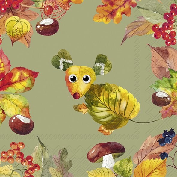 Ideal Home Range Cocktail Napkin Shades Of Fall