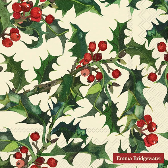 Ideal Home Range Cocktail Napkin Holly