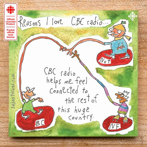 Magnet - CBC Helps me feel connected - Bear Country Kitchen