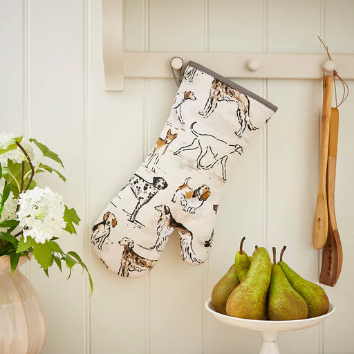 Ulster Weavers Oven Mitt - Country Dog - Bear Country Kitchen