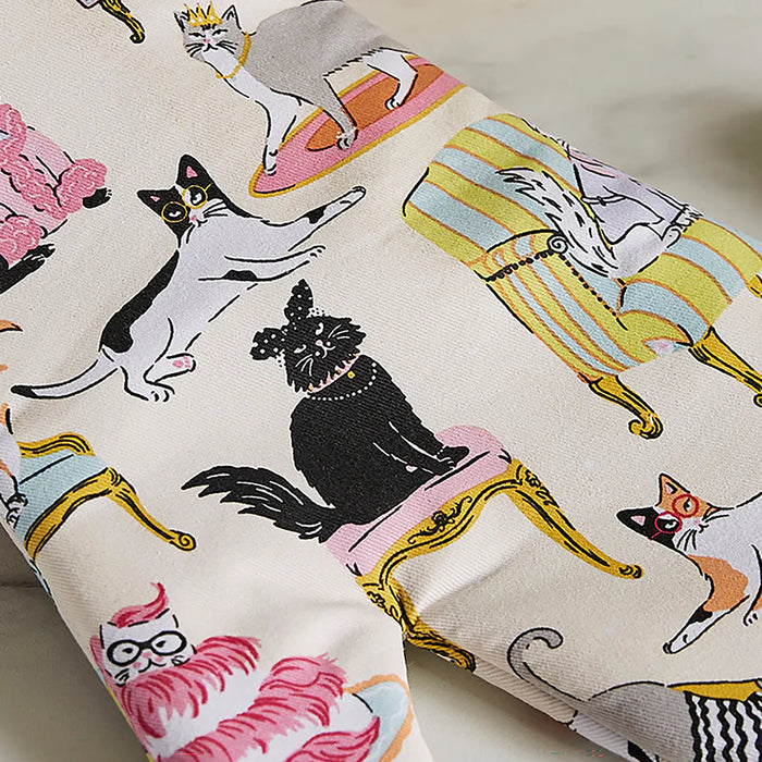 Ulster Weavers Oven Mitt - Cool Cats - Bear Country Kitchen