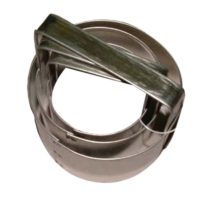 Kitchenbasics Stainless Steel Biscuit Cutter Set Of 4 - Bear Country Kitchen