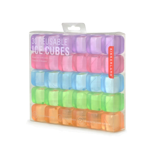 Kikkerland Reusable Ice Cubes - Rainbow - Bear Country Kitchen