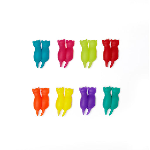 Kikkerland Drink Markers Rainbow Cat - Bear Country Kitchen