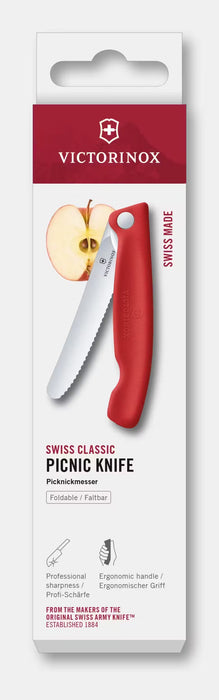 Victorinox Picnic Knife Red - Bear Country Kitchen