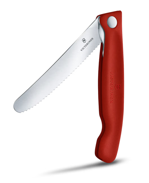 Victorinox Serrated Picnic Knife Red - Bear Country Kitchen