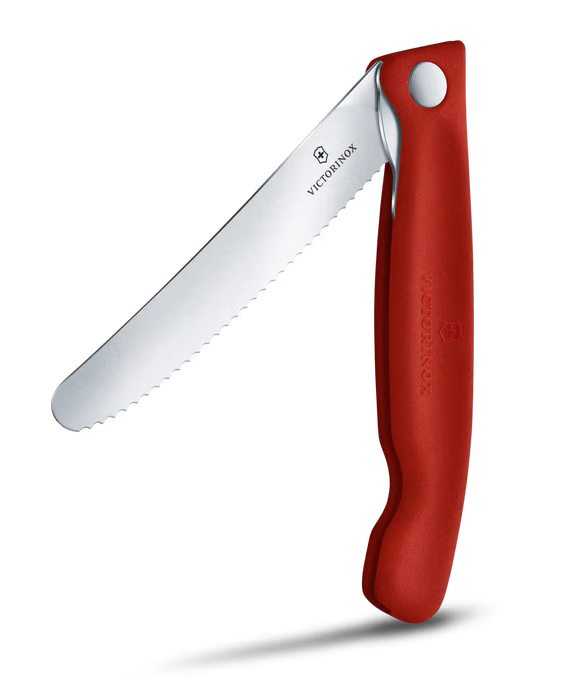 Victorinox Serrated Picnic Knife Red - Bear Country Kitchen