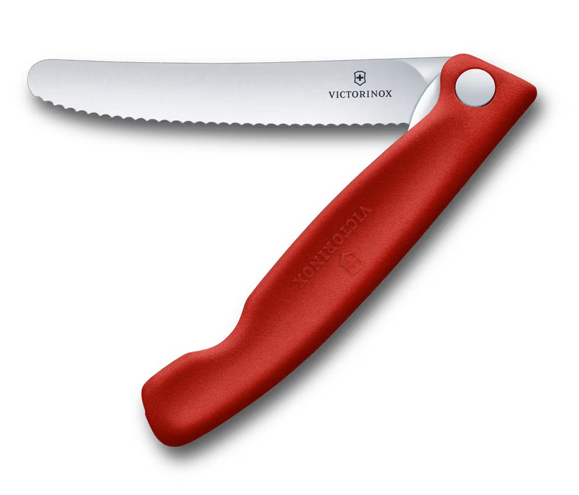 Victorinox Serrated Picnic Knife Red - Bear Country Kitchen