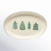 Casafina Pacifica Oval Platter Christmas Trees - Bear Country Kitchen