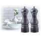 Swissmar Beech Wood Silver Salt & Pepper Mill Set Castell 18CM - Bear Country Kitchen