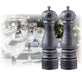 Swissmar Beech Wood Silver Salt & Pepper Mill Set Castell 22CM - Bear Country Kitchen