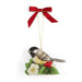 Spode Ceramic Ornament Chickadee - Bear Country Kitchen