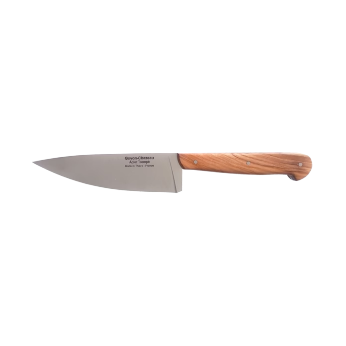 Goyon-Chazeau Le Grand Tradi Knife With Olive Wood Handle