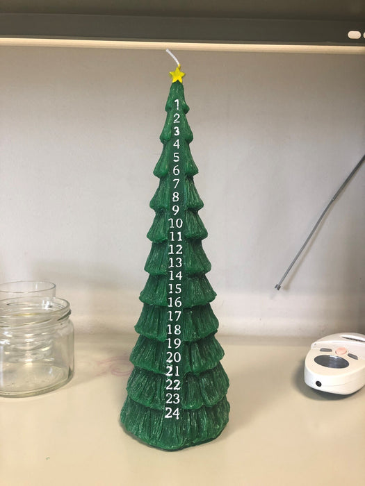 Danish Countdown Candle Tree 12"