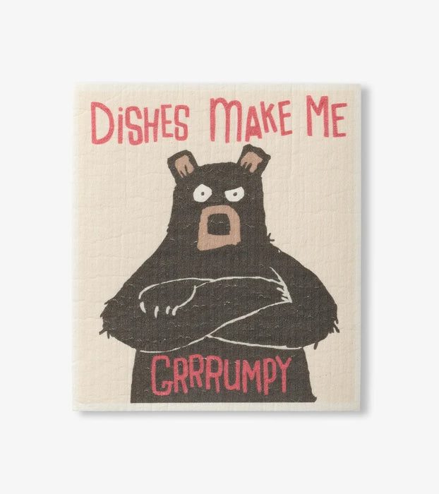 Little Blue House Swedish Dishcloth Dishes Make Me Grrrumpy