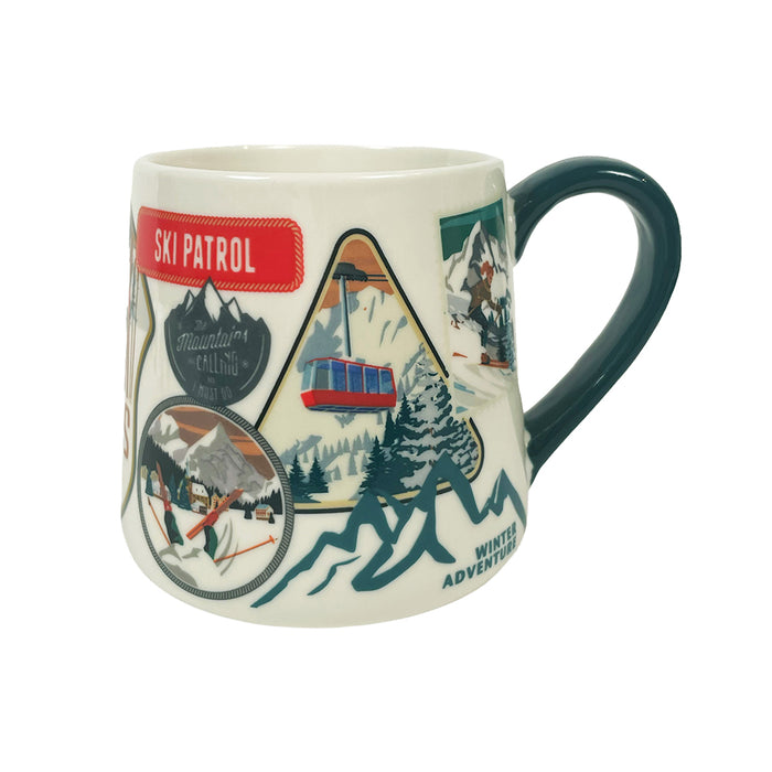 Gourmet Village Hot Chocolate Mug Set Apres Ski - Bear Country Kitchen