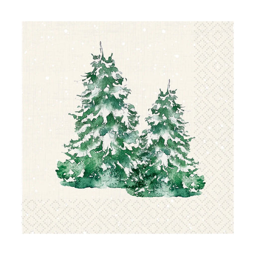Paper Design Luncheon Napkin Fir Trees - Bear Country Kitchen