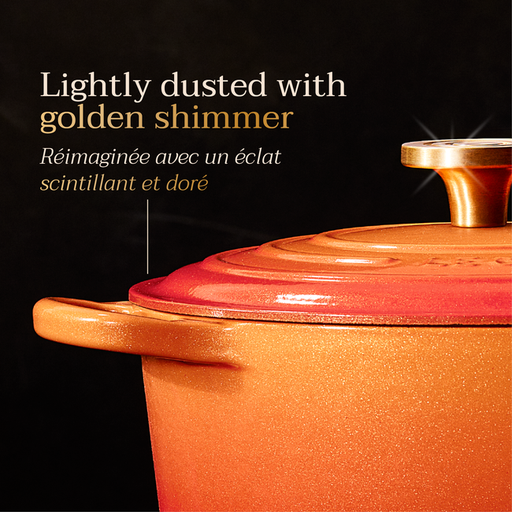 Le Creuset 4.7L Oval Dutch Oven Flamme Doree - Bear Country Kitchen