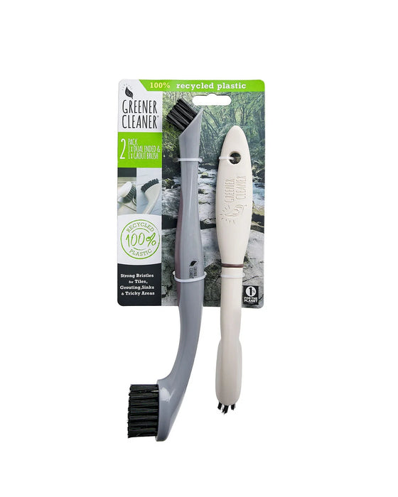Greener Cleaner Grout Brush Set Of 2