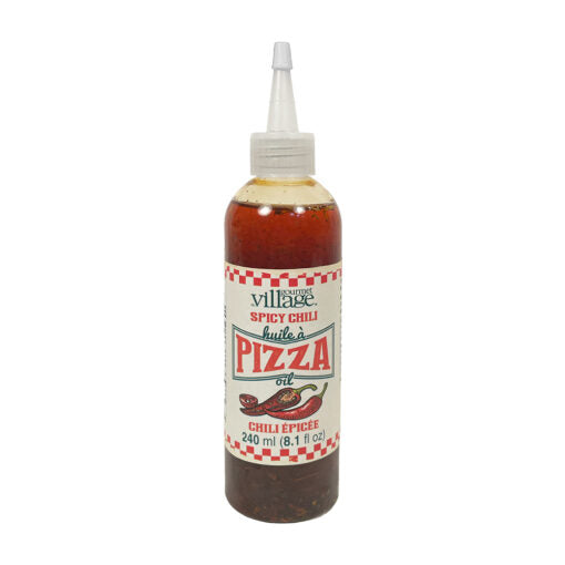 Gourmet Village Pizza Oil Spicy Chili - Bear Country Kitchen