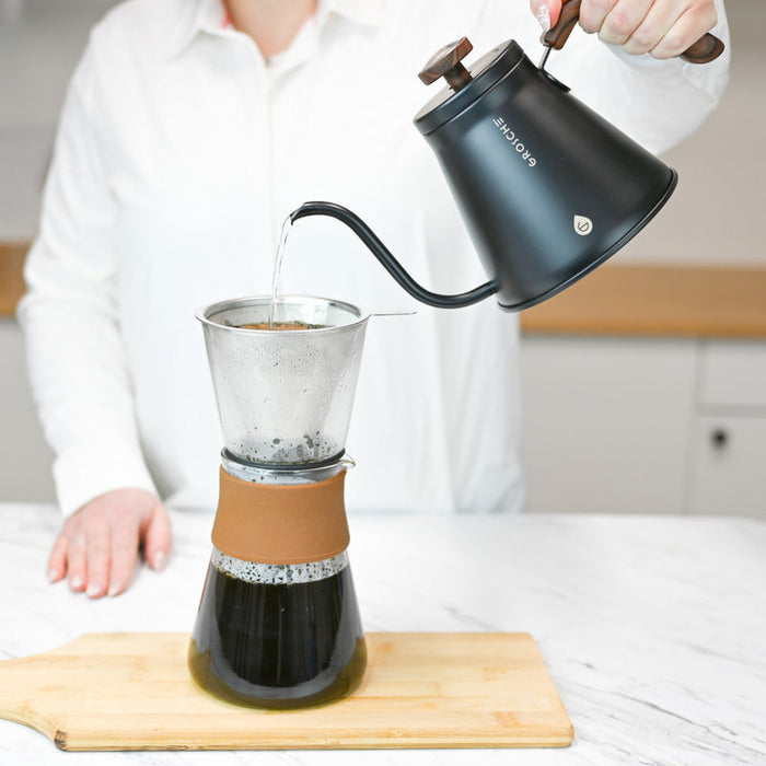 Grosche Marrakesh Gooseneck Kettle Black - Bear Country Kitchen