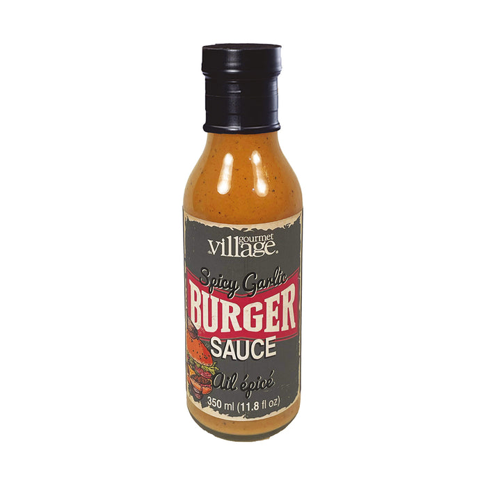 Gourmet Village Spicy Garlic Burger Sauce - Bear Country Kitchen
