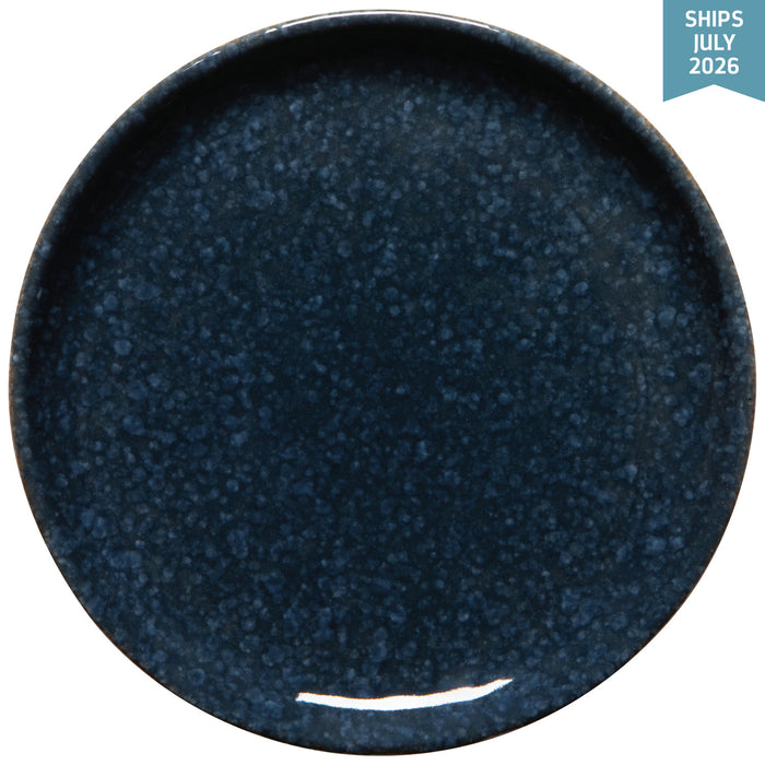 Danica Heirloom Dapple Appetizer Plate Aegean Blue