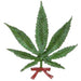 Christmas Tradition Ornament - Cannabis Leaf - Bear Country Kitchen