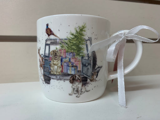 Wrendale Mug - Driving Home For Xmas - Bear Country Kitchen