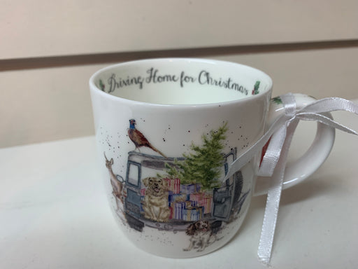 Wrendale Mug - Driving Home For Xmas - Bear Country Kitchen