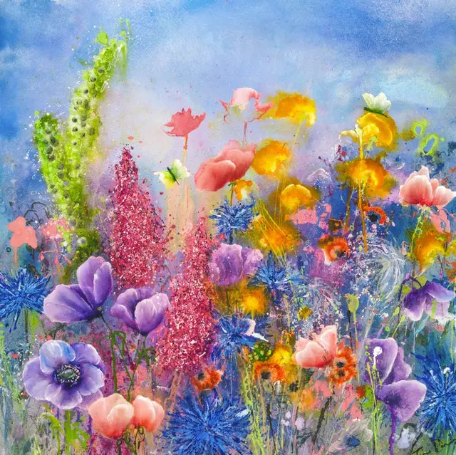 Incognito Card Blue Meadow - Bear Country Kitchen