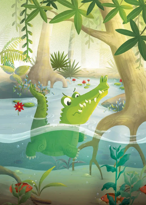 Incognito Card Crocodile - Bear Country Kitchen