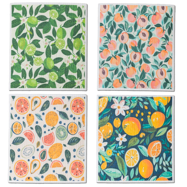 Colibri Sponge Cloths Set Of 4 - Bear Country Kitchen