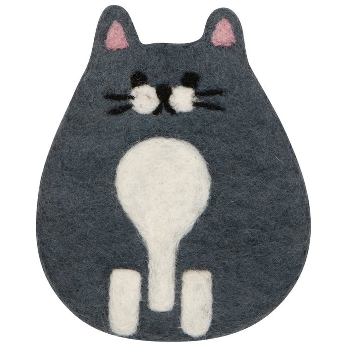 Danica Jubilee Cat Club Felt Coasters Set of 4