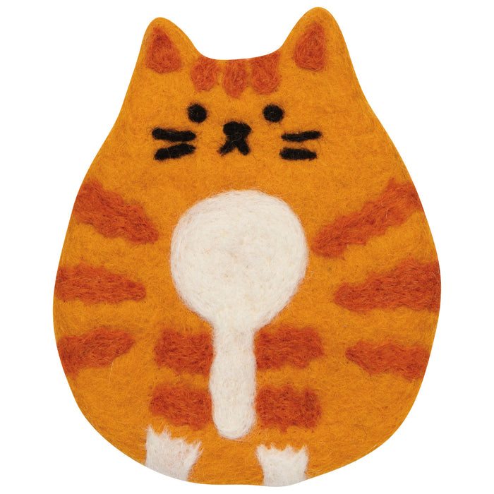 Danica Jubilee Cat Club Felt Coasters Set of 4