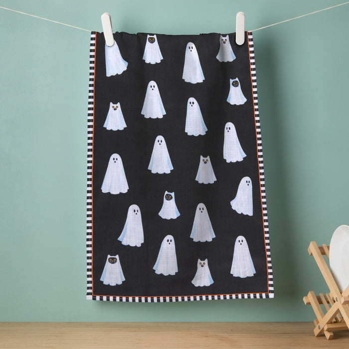 Danica Jubilee Dishtowel Kindred Spirits Halloween