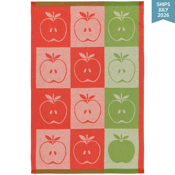 Danica Jubilee Jacquard Dishtowel Apple A Day