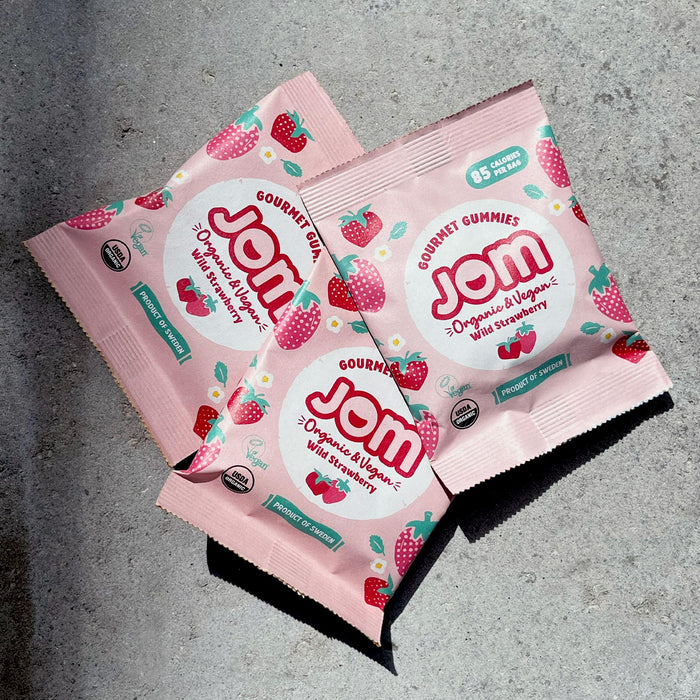 Jom Wild Strawberry Gummies - Bear Country Kitchen
