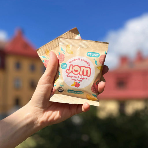 Jom Sour Juicy Peach Gummies - Bear Country Kitchen