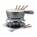 Swissmar Lugano Cheese Fondue Set Cast Iron Black - Bear Country Kitchen