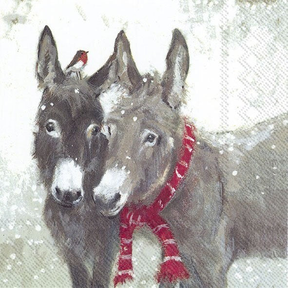 Ideal Home Range Luncheon Napkin Pips & Grey
