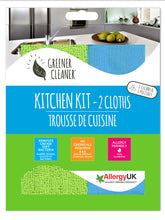 Greener Cleaner Kitchen Cleaning Kit 2 Cloths - Bear Country Kitchen