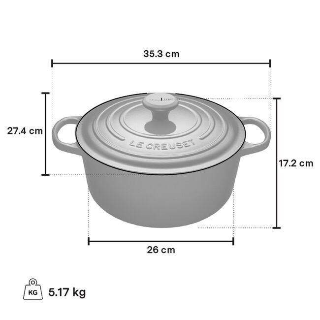 Le Creuset 5.3L Round Dutch Oven - Bear Country Kitchen